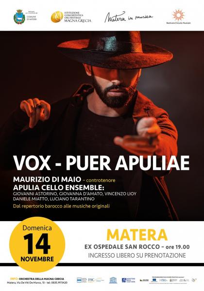 VOX - PUER APULIAE - Palazzo Lanfranchi