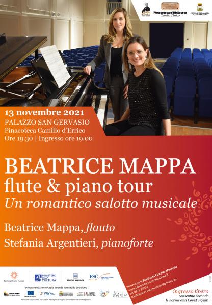 BEATRICE MAPPA flute&piano tour