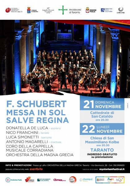 MESSA IN SOL SALVE REGINA di F. SCHUBERT - ORCHESTRA DELLA MAGNA GRECIA