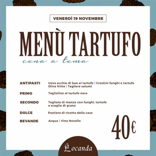 Serata dedicata al tartufo