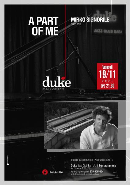 “A Part of Me - Mirko Signorile”
