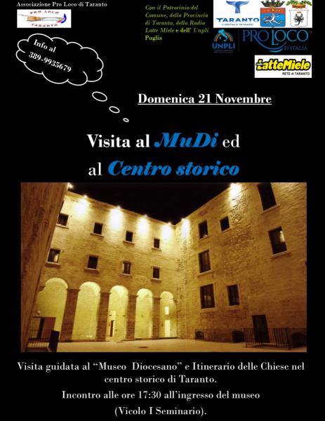 Visita al MuDi-itinerario Chiese centro storico