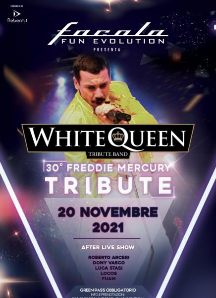 WHITEQUEEN 30 FREDDIE MERCURY  TRIBUTE