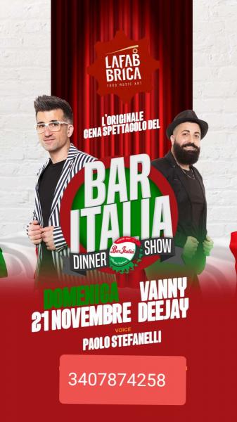 DOMENICA ALLA FABBRICA E': BAR ITALIA