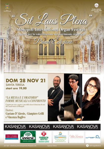 QUINTO APPUNTAMENTO - FESTIVAL ORGANISTICO MONOPOLI
