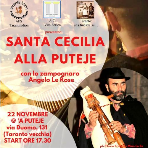 SANTA CECILIA INDR’A PUTÈJE - musica popolare, tarallucci e vino.