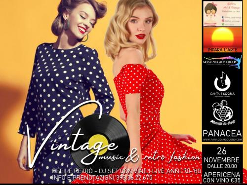 Vintage music & retrò fashion