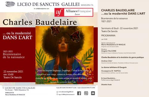 Seminario di Studi “Charles Baudelaire … ou la modernité dans l’art” al Liceo De Sanctis Galilei di Manduria