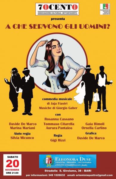 A CHE SERVONO GLI UOMONI di Jaja Fiastri