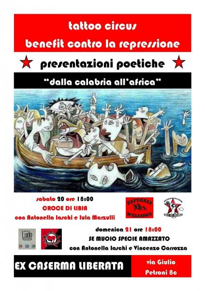 presentazioni poetiche"dalla Calabria all'Africa"