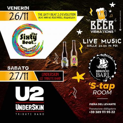 U2 Tribute Band - Underskin live al BIRRIFICIO BARI