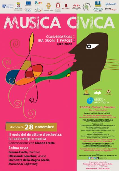 ANIMA RUSSA - Musica Civica Oleksandr Semchuk e l'Orchestra della Magna Grecia
