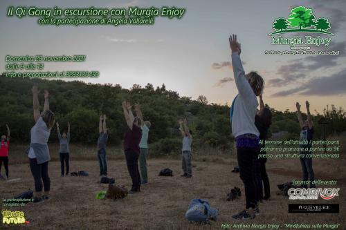 Il Qi Gong in escursione con Murgia Enjoy