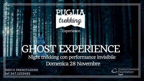 GHOST EXPERIENCE Trekking notturno con performance invisibile