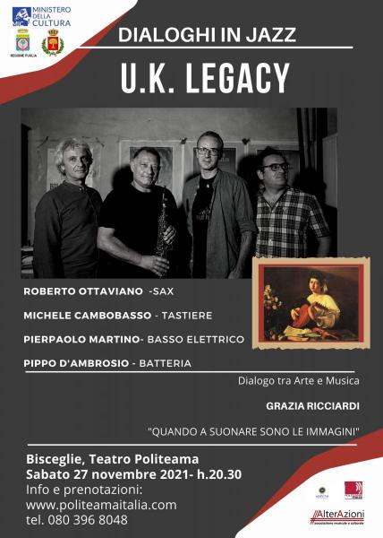 "Dialoghi in Jazz" ospita Roberto Ottaviano con: "U.K.Legacy"