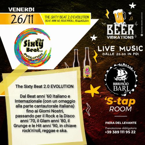 The Sixty Beat 2.0 EVOLUTION #LIVE@Birrificio Bari-Bari