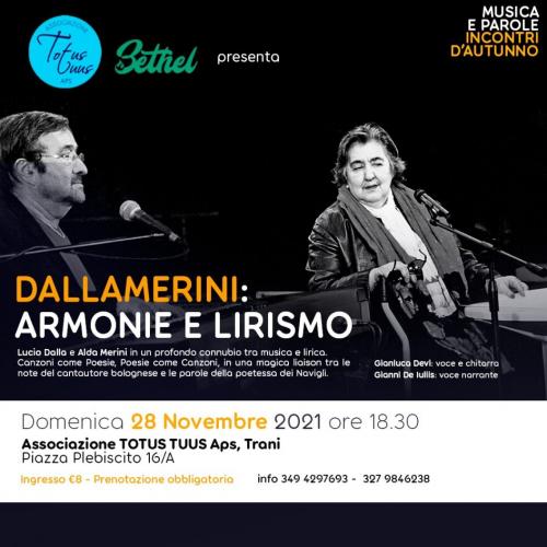 DALLA MERINI: ARMONIE E LIRISMO - Gianluca Devi