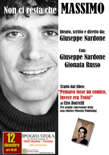Non ci resta che MASSIMO - spettacolo teatrale