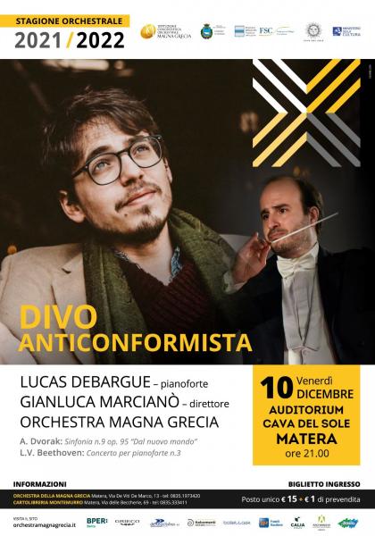 LUCAS DEBARGUE e l'Orchestra della Magna Grecia