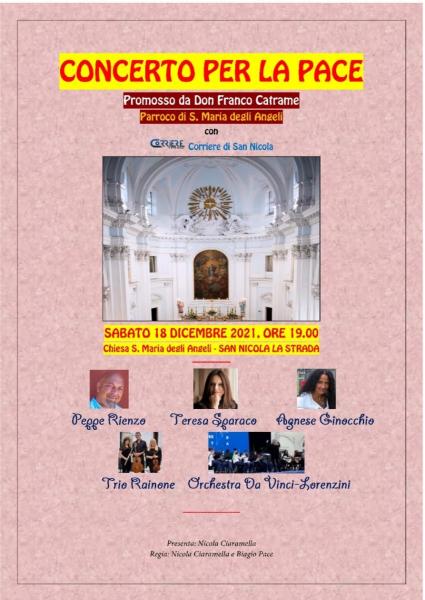 CONCERTO PER LA PACE
