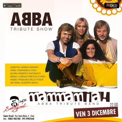 ABBA Tribute Band: Mamma Mia a Trani Santo Graal