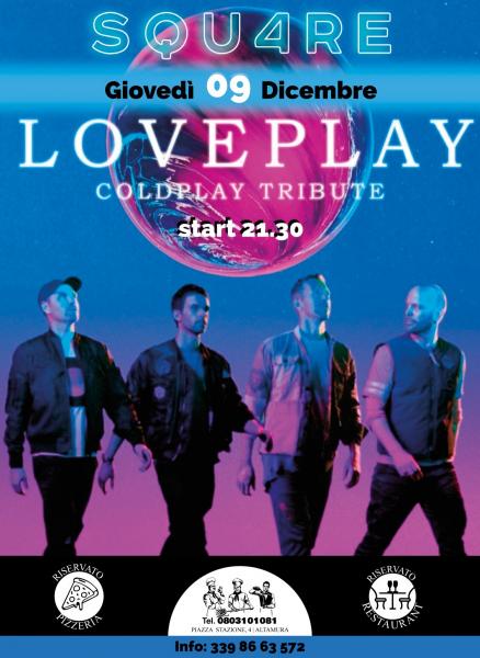 Loveplay - Coldplay Tribute live Squ4re