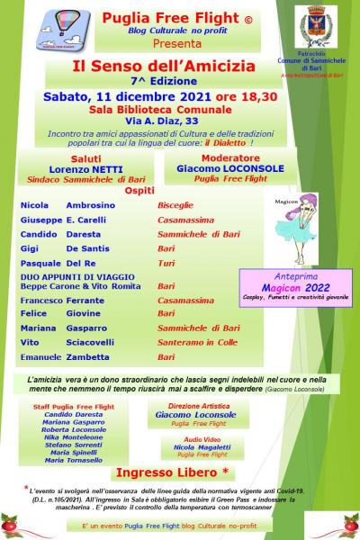 IL SENSO DELL'AMICIZIA 7^ Edizione