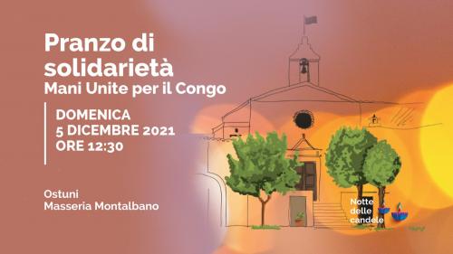 Pranzo di solidarietà: Mani Unite per il Congo