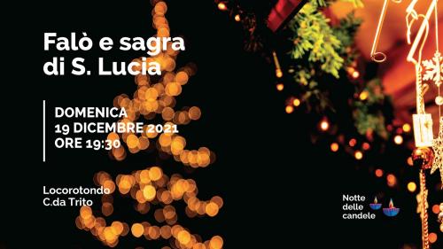 Falò e Sagra di Santa Lucia