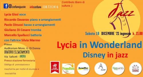 “Lycia in Wonderland” Disney in jazz