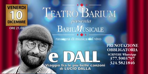 BariuMusicale - Tributo a Lucio Dalla