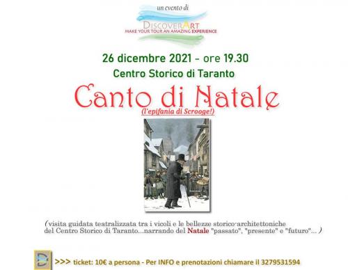 Canto di Natale (l'epifania di Scrooge!)