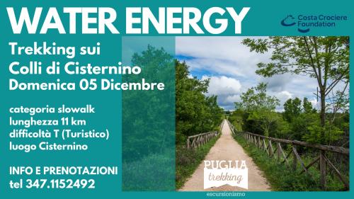 WATER ENERGY Trekking sui Colli di Cisternino