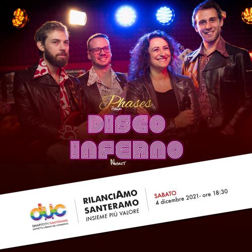 Disco Inferno Night by Phases Band