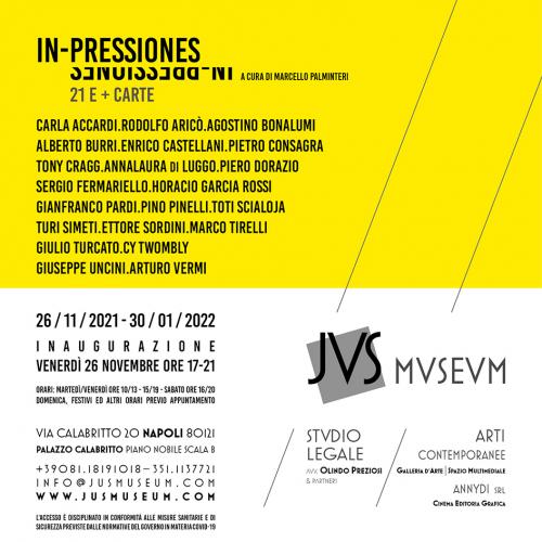 IN-PRESSIONES. 21 e + carte