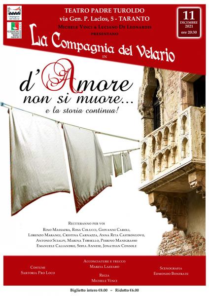 D'AMORE NON SI MUORE...