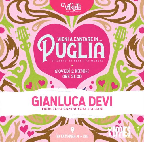Gianluca Devi | Tributo ai cantautori italiani in acustico