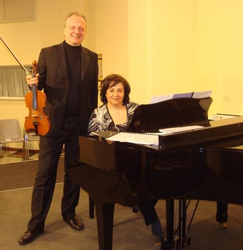 Il DUO ALESSANDRO PERPICH E GABRIELLA ORLANDO PER IL 37.mo AUTUNNO MUSICALE DELL’ASSOCIAZIONE CURCI Appuntamento sabato 4 dicembre Auditorium GOS  a Barletta