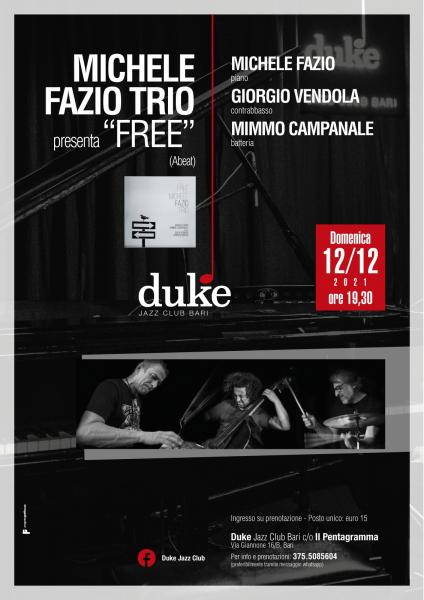 “Michele Fazio Trio” presenta “FREE”