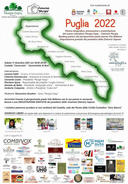 "Puglia 2022" con foto, poesie e degustazioni