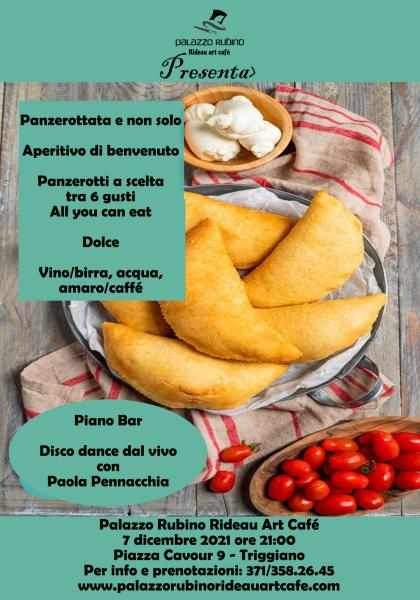 Panzerotta della vigilia Immacolata con Piano Bar e Disco Dance
