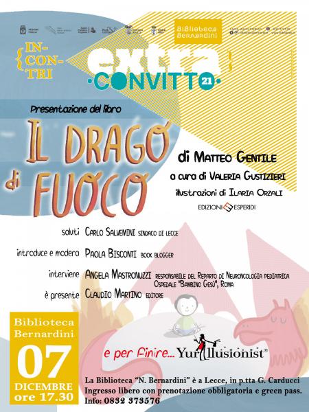 "Il drago di Fuoco", prima presentazione per il libro di Matteo Gentile