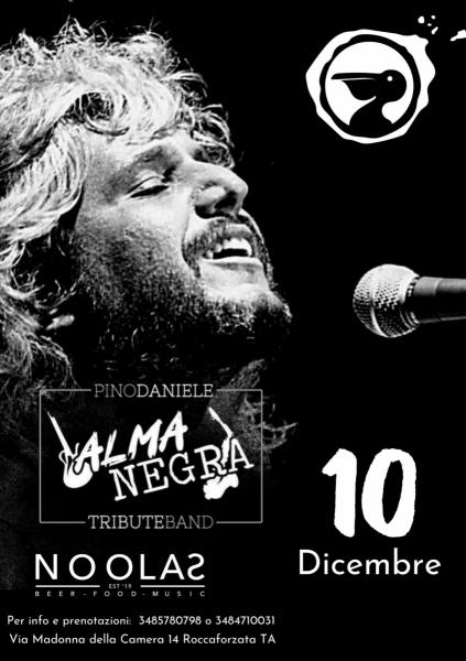 ALMANEGRA Pino Daniele Tribute Band al NOOLAS Pub
