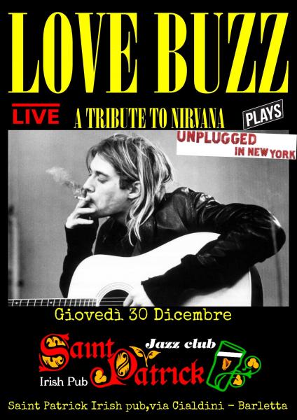 Love Buzz - A Tribute to Nirvana plays Unplugged in New York