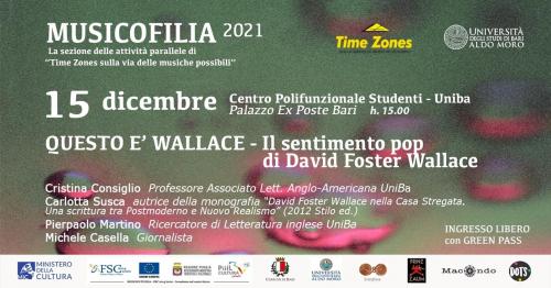 QUESTO È WALLACE Il sentimento pop di David Foster Wallace