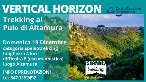 VERTICAL HORIZON Trekking al Pulo di Altamura