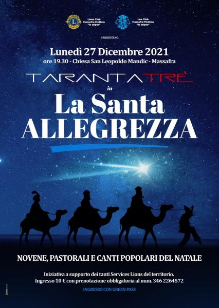 La Santa Allegrezza