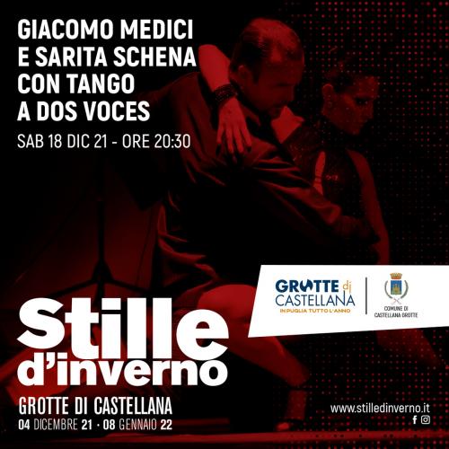 Giacomo Medici e Sarita Schena con Tango a dos voces