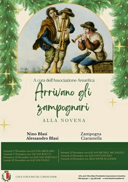 Arrivano gli Zampognari alla Novena