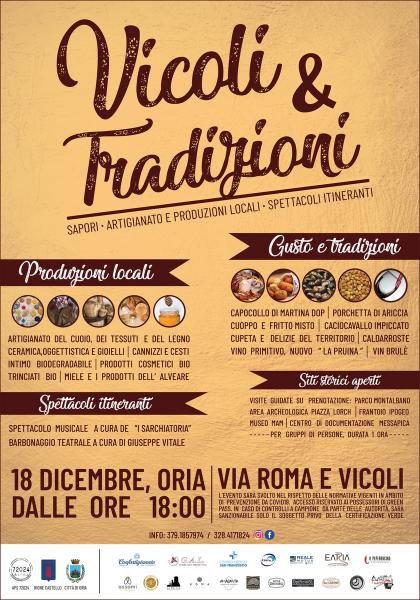 VICOLI E TRADIZIONI. LA VIA DEL GUSTO E DELL'ARTIGIANATO